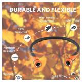 Giraffe Tools Garden Leader Hose 5/8 inch x 5ft, Short Water Hose Heavy Duty, Flexible, Lightweight Hybrid Hose with Swivel Handle, Male to Female Fittings