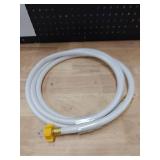 White small hose approximately 5 ft