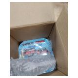 Thomas Transport Fans 5 Pcs Set Cartoon Durable Tableware Meal Dishes Mealtime Food Feeding Eating Set includes Dinner Serving Bowl Plate Cup with a Matching Spoon and Fork