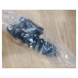 MEROCA Adjustable Air Spring Coil Over Shock Absorber for Mountain Bikes, 190-265mm, 550LBS Spring, Rebound, Compression, Preload, and Air Pressure (200-300 PSI) Fits MTB/Downhill/eBikes