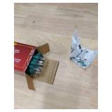 Clear Warm White Christmas Lights - 9 ft String of 50 Incandescent Mini Bulbs Multifunctional Lighting Modes, for Decorative, Bedroom, Outdoor, Xmas Twinkle Tree Lights with Green Wire Total 10.4 ft