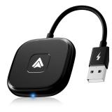 Android Auto Wireless Adapter for Wired Android Auto Cars Converts Wired to Wireless - Easy Setup Plug & Play Seamless Connection Stable and Fast