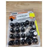 Dorman 711-355C Matte Black Spline Drive Lock Set M12-1.50 Compatible with Select Models, 20 Pack