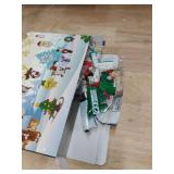 EIAVURPE Christmas Ornaments Building Set, 11-in-1 Christmas Tree, Wreath, Nutcracker, Gingerbread, Polar Bear, Snowflake, Reindeer, Santa, Stocking Stuffers Toy Gifts for Boys Girls Kids Ages 6+.