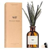 WEALD TRIBE Reed Diffuser Set for Bathroom Air Fresheners, Oil Diffuser Sticks | French Black Juniper & Cedar Scent 4.0 fl oz Home Fragrance with Sticks Defusers | House Bedroom Office Shelf Decor