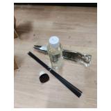 WEALD TRIBE Reed Diffuser Set for Bathroom Air Fresheners, Oil Diffuser Sticks | French Black Juniper & Cedar Scent 4.0 fl oz Home Fragrance with Sticks Defusers | House Bedroom Office Shelf Decor