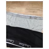 Calvin Klein Motive Cotton 2 Pack Bikini Panty Black/Gray Heather XL