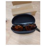 NoCry Blue Light Blocking Safety Glasses Over Eyeglasses with 100% UV Protection â UV Light Protection with Anti-Fog & Anti-Scratch Lenses; ANSI Z87.1 Certified â Adjustable Temples with Ant