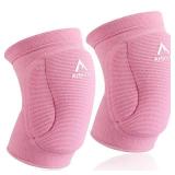 Volleyball Knee Pads for Girl Women, Knee Protector for Knee & Pain Relief. Calf Braces, Splints & Supports. Best Wide Knee supporter compression sleeve for Running Nurse Pregnant Pregnancy House Clea