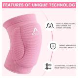 Volleyball Knee Pads for Girl Women, Knee Protector for Knee & Pain Relief. Calf Braces, Splints & Supports. Best Wide Knee supporter compression sleeve for Running Nurse Pregnant Pregnancy House Clea