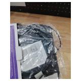 TV Antenna Indoor Long Range, Supports 4K 1080p Smart TV Signal Reception with Signal Amplifier 16ft HDTV Coax Cable