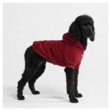 Spark Paws Dog Hoodie â Premium Dog Sweater for Small, Medium, and Large Dogs | Warm Outfits for French Bulldogs, Pitbull, Puppy, Winter Jacket Alternative - Burgundy - 2XL