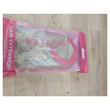 BUPPLER Halo Hair Extensions 12 Inch Invisible Wire Hair Extensions Adjustable Long Wavy Hairpiece Synthetic Upgrade 4 Secure Clips in Hairpieces 12 Inch,Golden Brown Mix Blonde