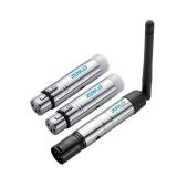 JERRAY 3pcs DMX512 DMX Dfi DJ 2.4G Wireless 2 Receiver with Light Dome & 1 Transmitter LED Lighting Control Short version for LED Stage Par Party Light