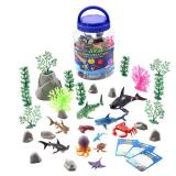WONDERY Kids Wow in The World Ocean Creatures Bucket | Sharks
