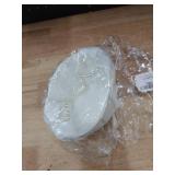 ATAILOVE Wedding Flower Girl Basket with Cute Pearl Handle Bowknot Satin Flower Baskets for Wedding Ceremony - Ivory