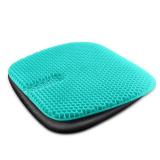 masteymoh Gel Seat Cushion for Long Sitting, Gel Cushions for Pressure Sores Relief, 18.5x17.3x1.2 Inches Cooling Gel Car Seat Cushion, Seat Cushions for Office Chairs with Breathable Nonslip Cover
