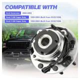 Front Wheel Hub Bearing Assembly with ABS Compatible with Ford F-250 Super Duty 1999-2004, F-350 Super Duty 1999-2004, Excursion 2000-2002