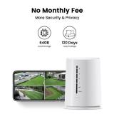 ARCCTV Security Cameras Wireless Outdoor, 4 Cam-Kit, 4MP Solar Security Camera Wireless System with 360Â° Pan & Tilt, HD Color Night Vision, Motion Detection, 64GB Memory Card, No Monthly Fee