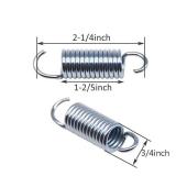 Yoogu 2-1/4inch (6Pcs) Furniture Mechanism Extension Tension Springs Replacement for Recliner Sofa Chair Bed