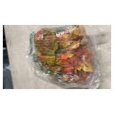 DearHouse 2 Pack Fall Garland Maple Leaf, 5.9Ft/Piece Hanging Vine Garland Artificial Autumn Foliage Garland Thanksgiving Decor for Home Wedding Fireplace Party Christmas (Orange)