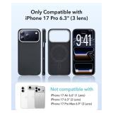 Maledan for iPhone 17 Pro Case - Ultra Slim Case for iPhone 17 Pro with Caseless Feel [Camera Control][Fit for Magsafe]Shockproof Magnetic iPhone 17Pro Phone Case, TPU & 600D Aramid Carbon Fiber Woven