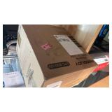 AMOSIJOY 225GPH Ultra-Quiet Canister Filter, 2-Stage External Aquarium Filter with Free Media for Large Fish Tanks and Aquariums