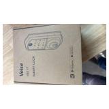 Veise VE017 Fingerprint Smart Door Lock, App Control, 8-in-1 Keyless Entry, Auto Lock, Emergency Power Port, Electronic Touchscreen Keypad, Biometric Smart Locks for Front Door, Matte Black