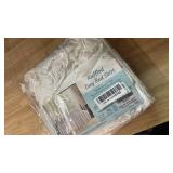 Cottington Lane Ruffled Daybed Skirt with Split Corner, Premium Hotel Quality Brushed Microfiber Twin Size Gather Dust Ruffle 18 Inch Drop Sofa Bedskirt, Easy Fit, Stay in Place, White