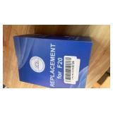 Replacement Full Face CPAP Mask Headgear Set for ResMed Airtouch F20 & Airfit F20, Highlights Optimizest Comfort with Rapid-Resilience Blue Memory Foam - F20 Mask Large Accessories Supplies (No Elbow)