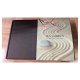 Earthy Blendz Zen Garden for Desk â Mini Japanese Rock Garden with Crystals, Bonsai Tree & Sand Tools, 11x7.5in Stress Relief Desk Decor, Meditation & Relaxation Gift Set (Black)