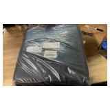 Oterri 6 Pack Cube Storage Bins, Foldable Storage Cubes, 11x11 Inch Fabric Cubes Storage Basket, Decorative Storage Basket for Home, Shelves, Nursery Organizers(Black)