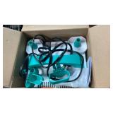 ETENWOLF P400 Balloon Pump Electric for Balloons with 2 Nozzles 110V 550W Balloon Blower for Party Metalic Latex Foil Balloons, Balloon Inflator for Birthday Decorations