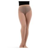Capezio girls Hold & StretchÂ® Footed Tight - Girls Tight, Light Suntan, Large US