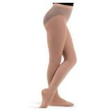 Capezio girls Hold & StretchÂ® Footed Tight - Girls Tight, Light Suntan, Large US