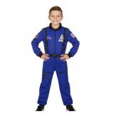 Dormstop Astronaut Costume for Kid Boy Space Jumpsuit Space Outfit Pretend Dress up 3-12Years
