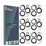 Ferilinso [6 Pack] Camera Lens Protector for iPhone 14 Pro Max iPhone 15 Pro Max iPhone 14 Pro iPhone 15 Pro Accessories camera screen Cover 9H Glass Unbreakable Protection Case Friendly