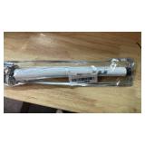 SuperStroke Zenergy 1.0PT Golf Putter Grip with No Taper Enhanced SPYNE Technology, New Multi-Zone Texturing and Tech-Port, White/Silver