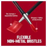Revlon Lash & Brow Styling Tool, Dual Ended Eyelash Separator & Eyebrow Brush Spoolie, Works with Mascara & Brow Makeup, 1 count