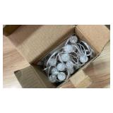 BEEWIN Upgrade Globe String Lights,10FT 30 LED USB Fairy Lights,8 Modes Crystal Crackle Ball Lights,Waterproof Decorative Christmas Lights for Indoor,Outdoor,Bedroom,Classroom,Wedding,Party,White