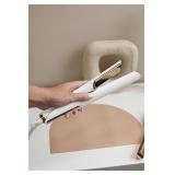 Kristin Ess 3-in-One Professional Titanium Hair Straightener Curler 2 in 1 + Beach Waver Combo for Women with Curly, Frizzy + Thick Hair - 1 1/4 Inch Dual Voltage Flat Iron + Travel Cap - 440 Degree (