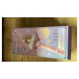 Bubble Wands for Girls Kids, Bubble Machine LED Light Princess Toys with 4 AA Batteries & 2 Solutions, Girl Stuff Outdoor Party Toys for Toddlers, Birthday Gift for 3 4 5 6 7 8 Year Old Girls