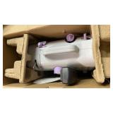 Sewing Machine for Beginners with 12 Built-in Stitches, Mini Sewing Machine with Foot Pedal, High-Low Speeds, Portable and Sewing Enthusiasts (505)