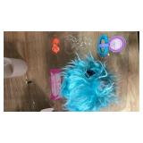 SCRUFFALUVS Blue Surprise Pet, Mystery Plush Toys, Stuffed Animals, Wash to Reveal 1 of 3 Rescue Pets: Puppy, Bunny, or Kitty - Includes 8.7\" Deluxe Pet Carrier - Styles May Vary