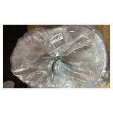Large Ice Bucket for Parties, 8L Drink Bin, Clear Champagne Bucket, Mimosa Bar Supplies, Wine Bucket Chiller for Parties, Party Beverage Tub, Holds 2-4 Standard Sized Wine or Champagne bottles on ice.