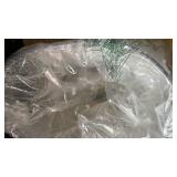 Large Ice Bucket for Parties, 8L Drink Bin, Clear Champagne Bucket, Mimosa Bar Supplies, Wine Bucket Chiller for Parties, Party Beverage Tub, Holds 2-4 Standard Sized Wine or Champagne bottles on ice.