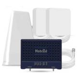 Cell Phone Booster for Home & Multi-Room, Up to 7,000 sq ft, Cell Phone Signal Booster for Band 66/25/2/4/5/12/13/17, Boost 5G 4G Data for All U.S. Carriers