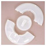 Dr. Organizer 5 Quart Splatter Guard for KitchenAid 4.5 Mixing Bowl