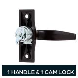 SUMMIT DOORWARE Adams Rite Style Door Handle | Deadlatch Lever Handle for Storefront Doors | Premium Security and Durability | Duronotic Finish (Left Hand)