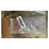 Hamiledyi 2Pieces Parrot Beak Trimmer Calcium Stone Chinchilla Grinding Teeth Lava Block Bird Beak Trim Pumice Toy Mineral Rock Chewing Toys with Bell for Conure Budgies Parakeet Hamster Rabbit